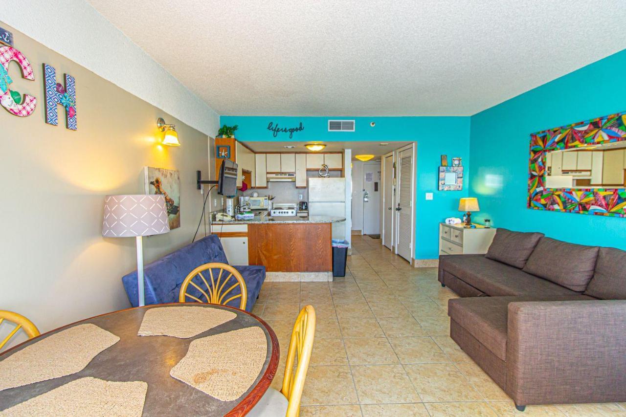 Ocean Front Studio With Amazing Views Palace Resort 1801 Sleeps 5 Guests Myrtle Beach Habitación foto